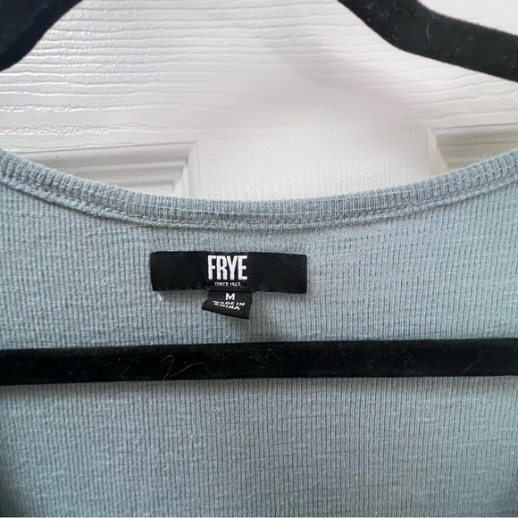 Frye Sleeveless Midi Tank Dress In Desert Blue Boho Coastal Beach Pockets M - Picture 3 of 10